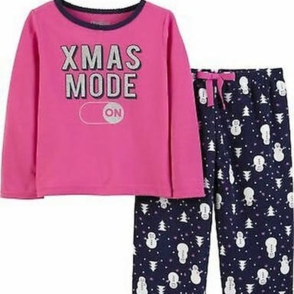 OSHKOSH 2-Piece Xmas Mode PJs, Size 3T - Picture 1 of 1
